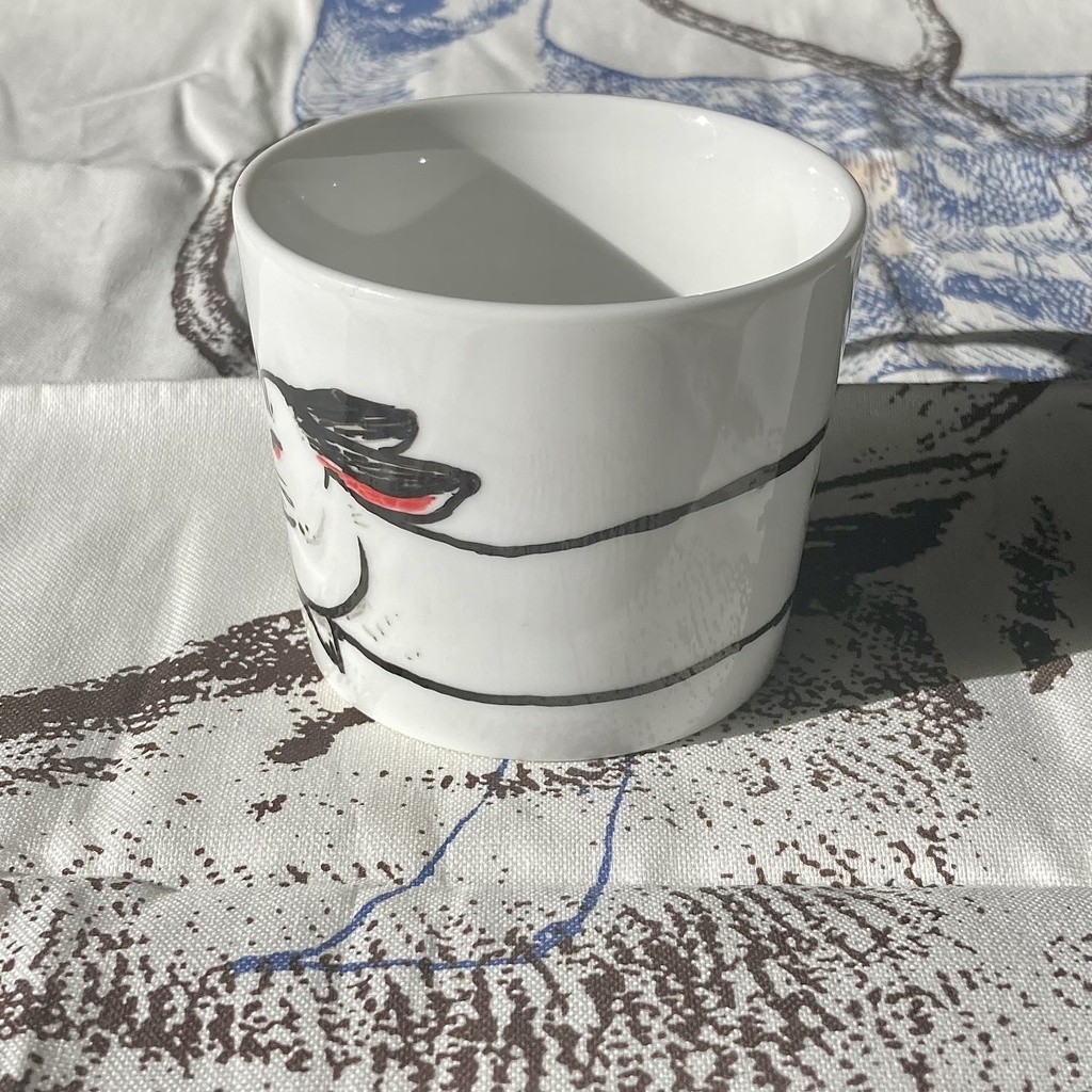 手描き上絵付けマグカップ