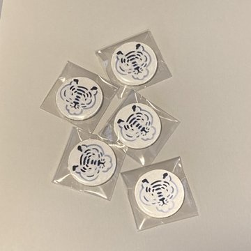 リフレクター缶バッジ(トラちゃん)