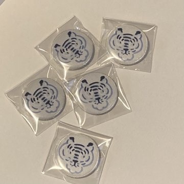 リフレクター缶バッジ(トラちゃん)