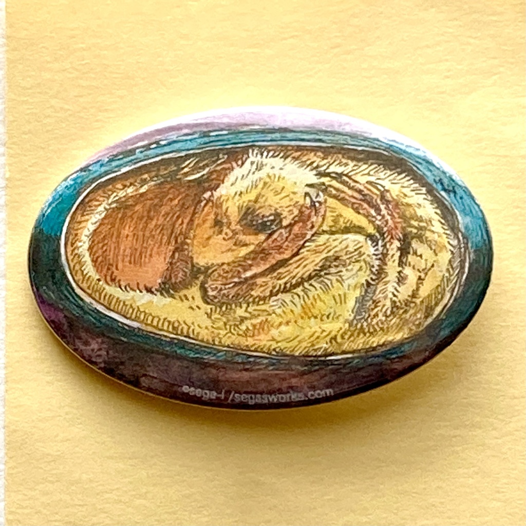 エンブリオ楕円缶バッジ