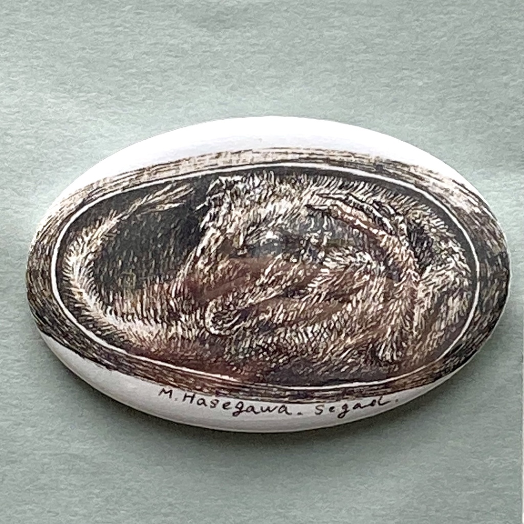 エンブリオ楕円缶バッジ