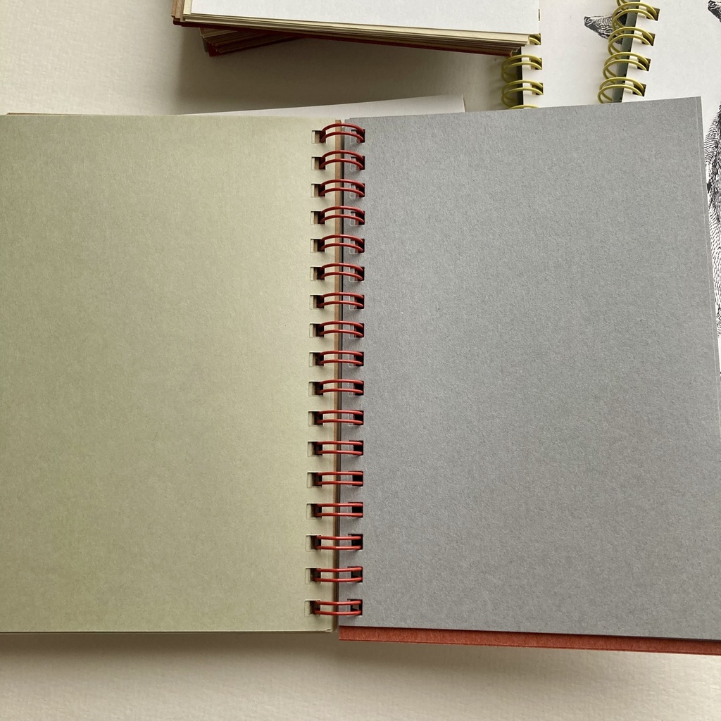 動物イラスト リングメモ帳