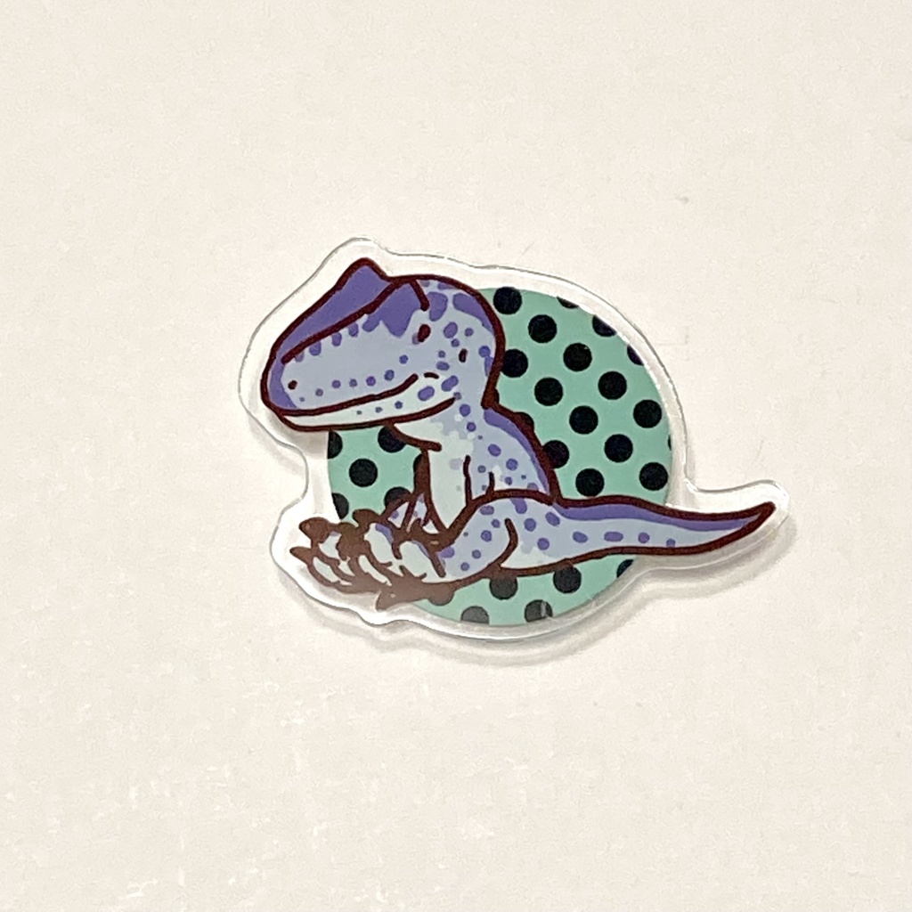 恐竜イラスト スマホグリップホルダー