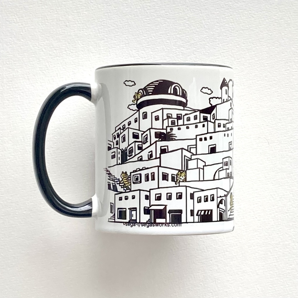 マグカップ　トラの街