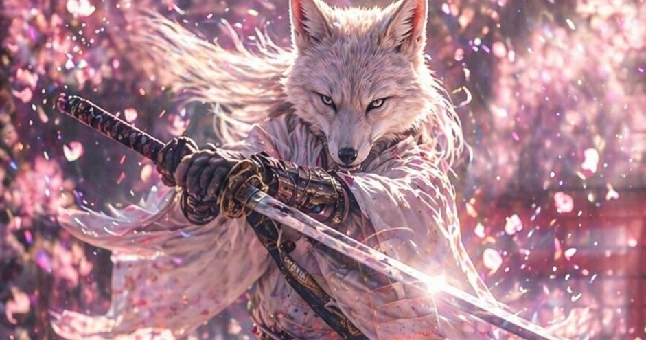 蒼炎の狐サムライ - 桜幻舞 - vol.1