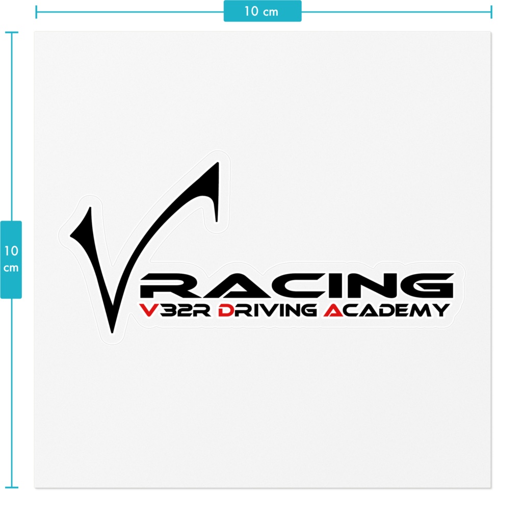 VRacing ステッカー