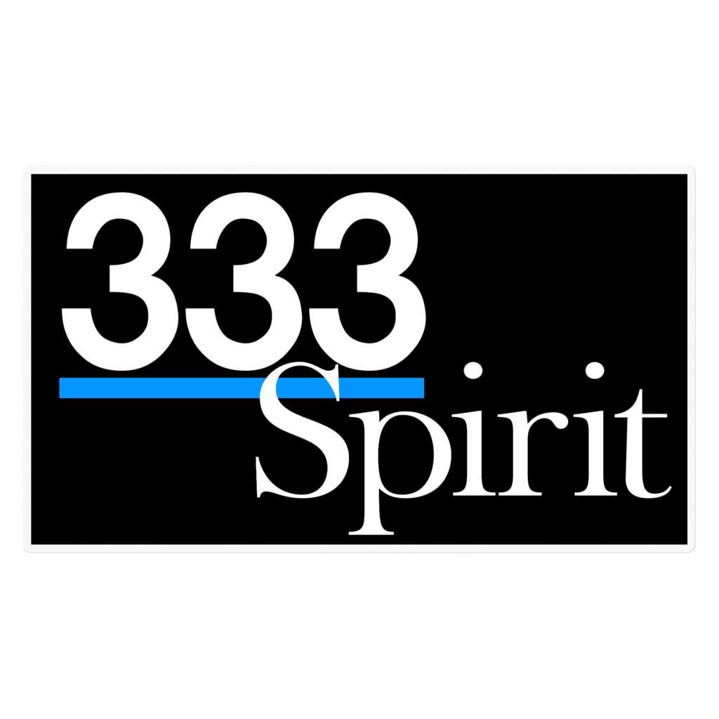 333 Spirit ステッカー