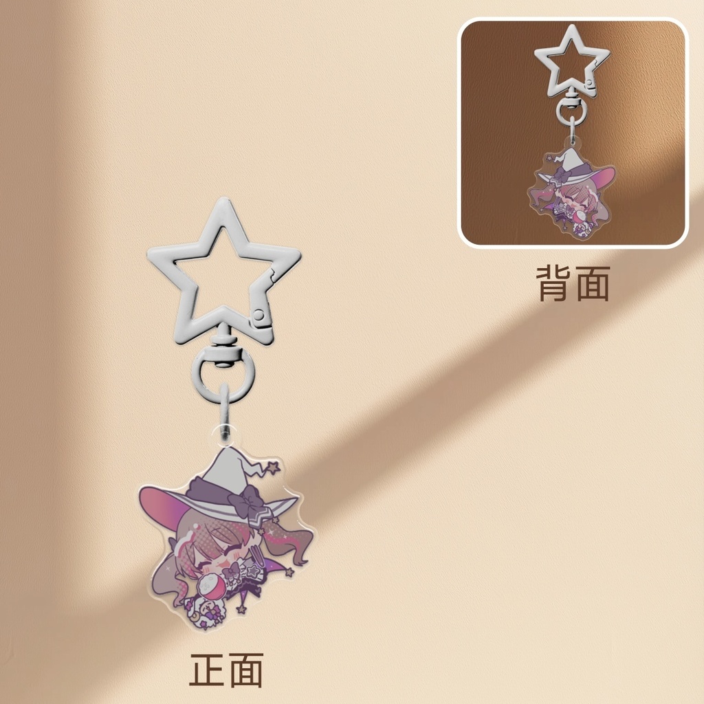 ご飯おいし〜！つるぷくアクリルキーホルダー