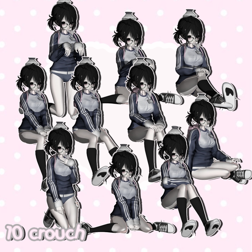 ♡ Cute 30 Idle Pose Locomotion