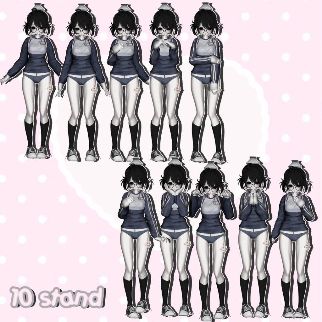 ♡ Cute 30 Idle Pose Locomotion