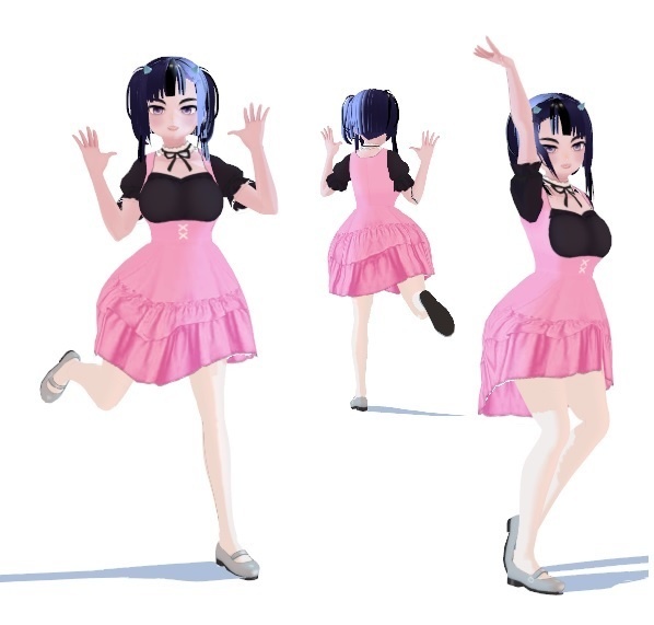 Goth Lolita Pink Dress