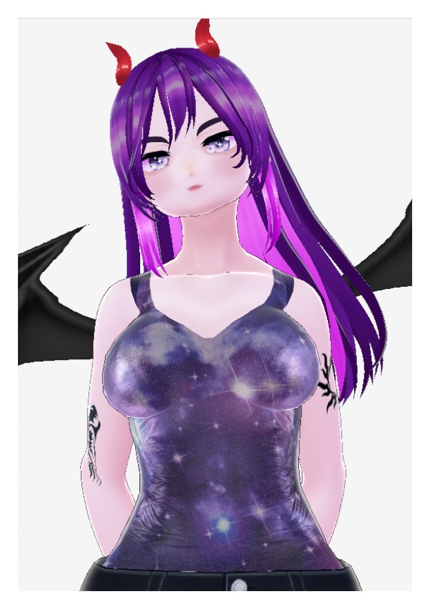 T-shirt galaxy print 