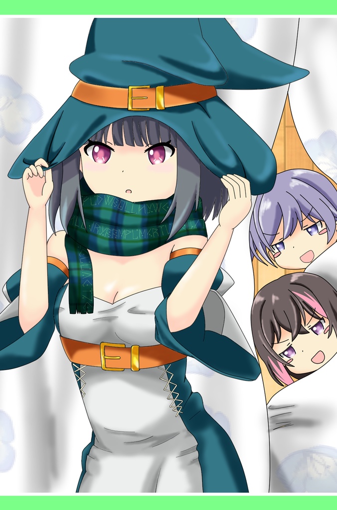 椿タペストリー