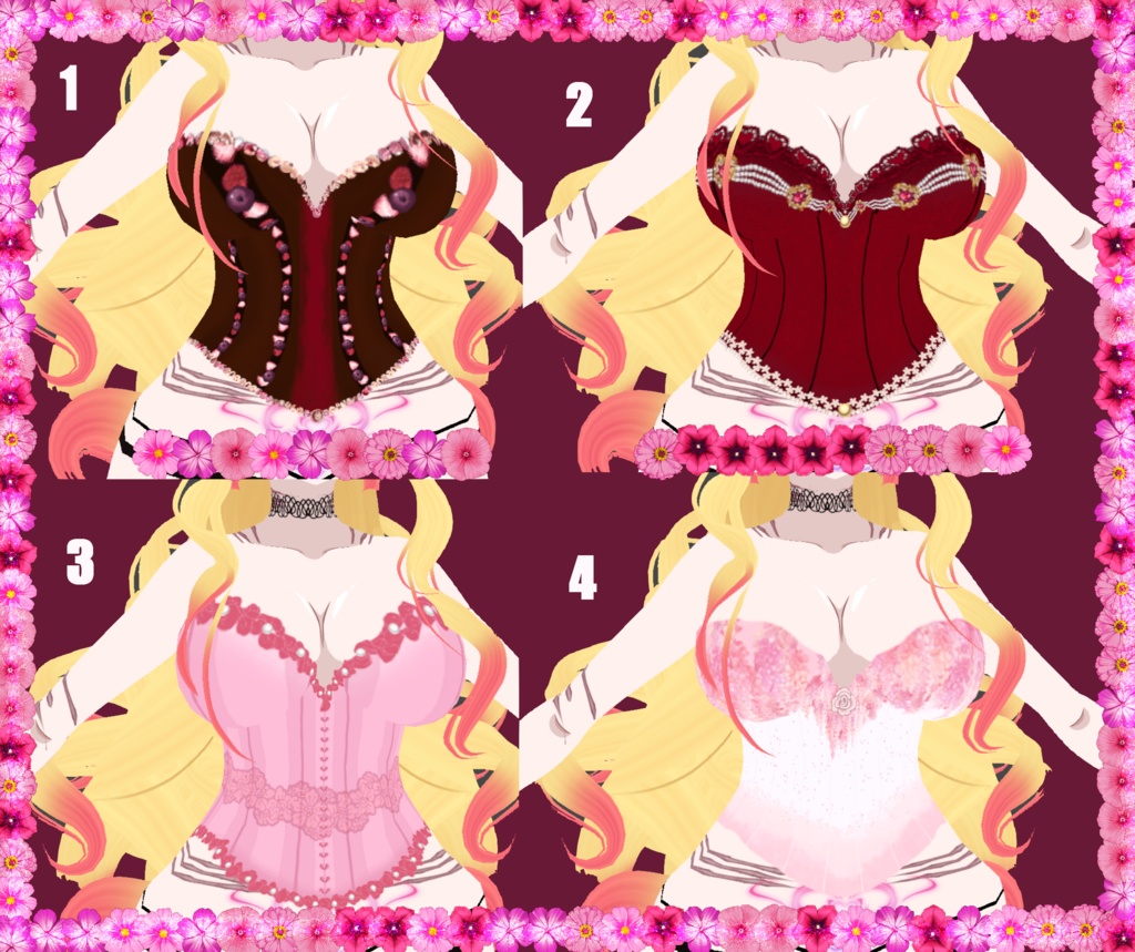 Valentine's Corset Tops
