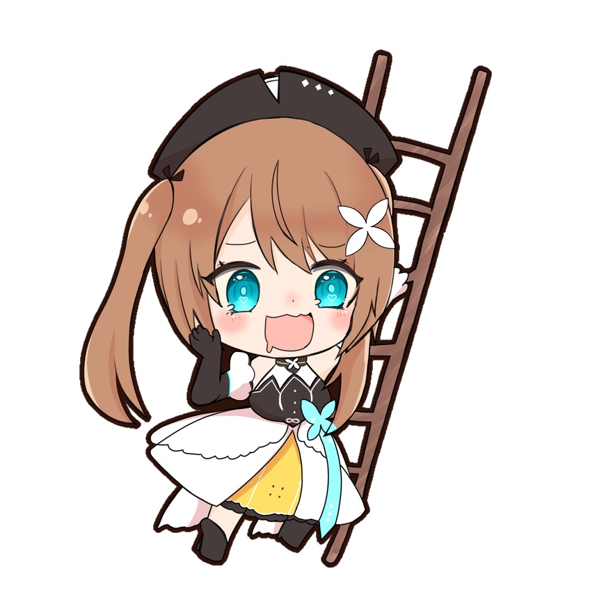 栗駒こまるツインテステッカー