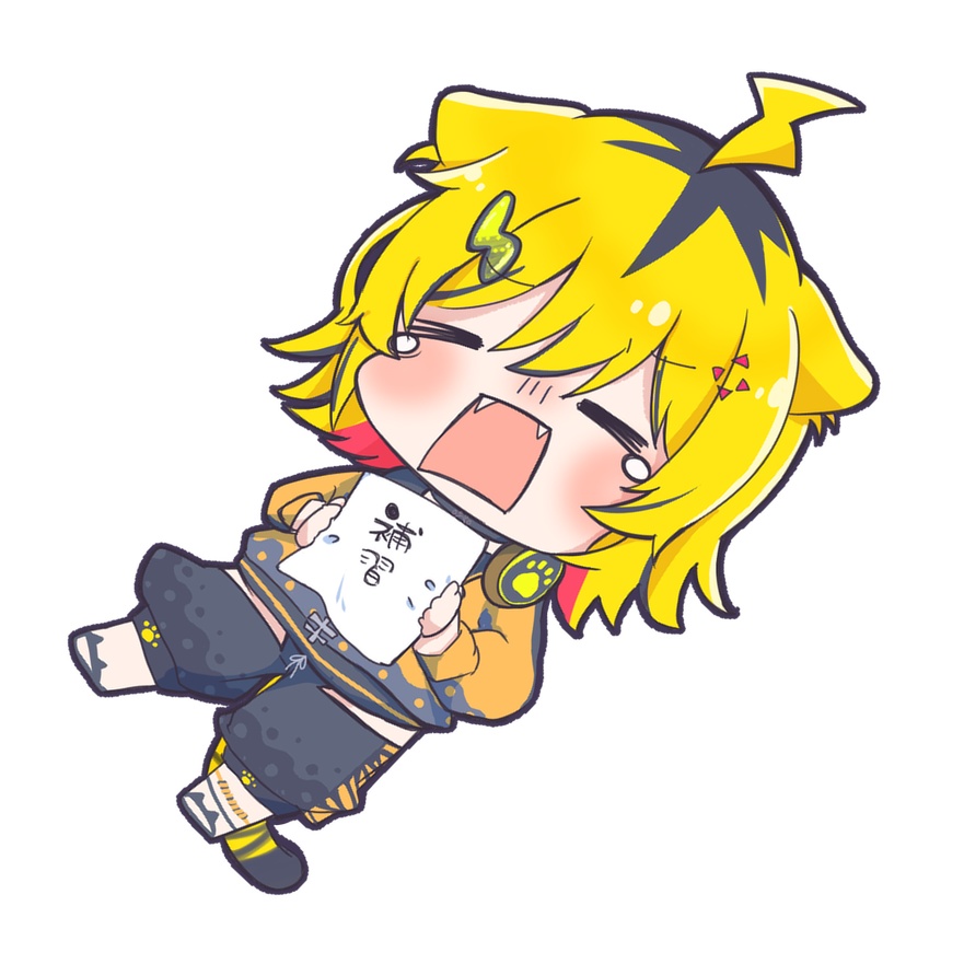 うる虎がーるステッカー