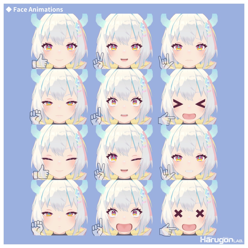 オリジナル3Dモデル「翡翠りの / Hisui_Rino」