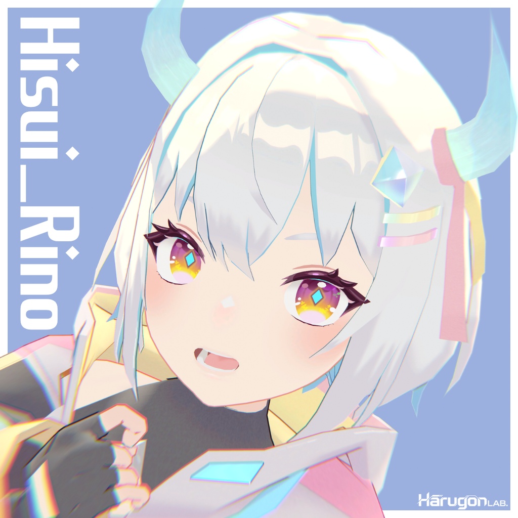オリジナル3Dモデル「翡翠りの / Hisui_Rino」