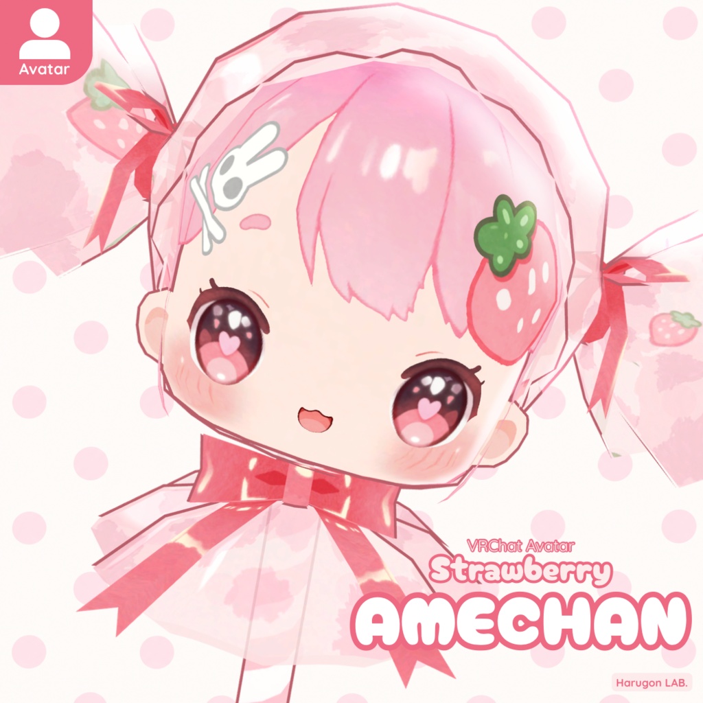VRChat用3Dモデル「AMECHAN / あめちゃん」