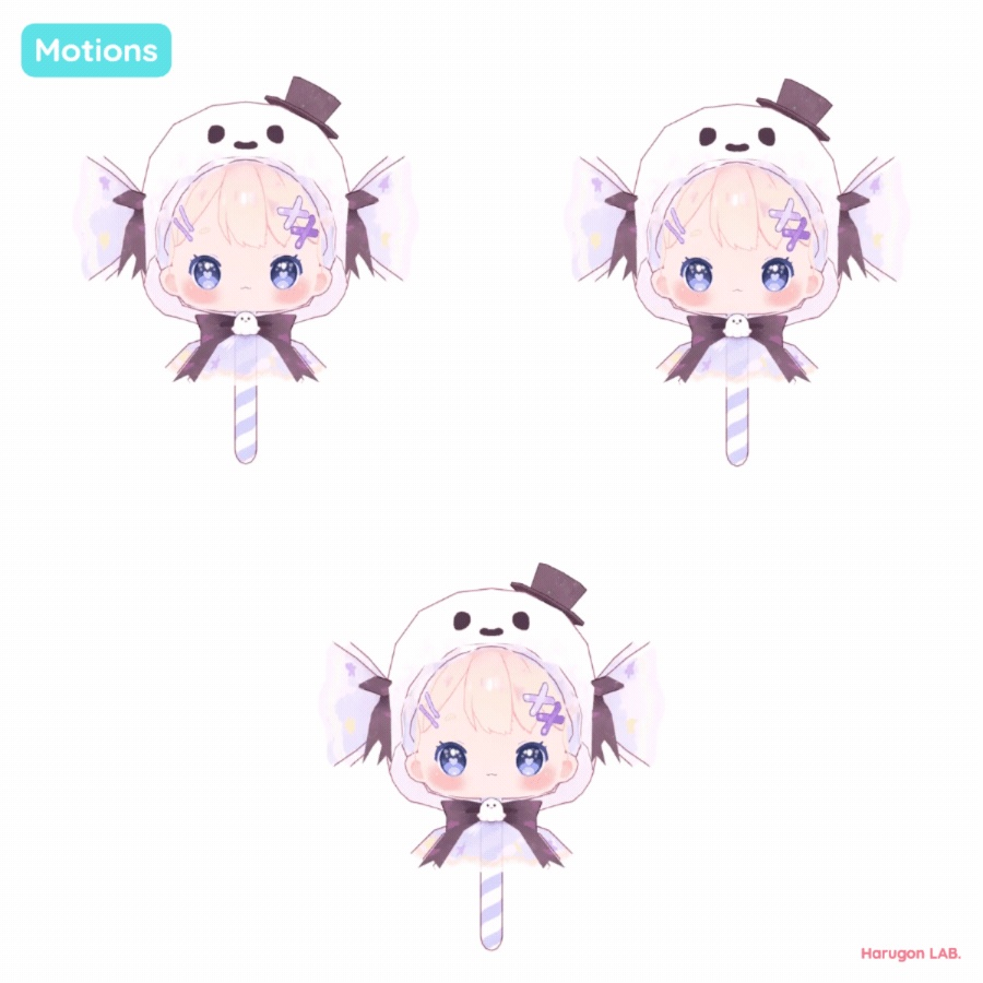 「AMECHAN / あめちゃん」専用3D衣装「Ghost」