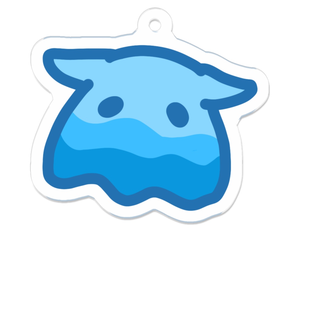 メンダコっぽいアクリルキーホルダー