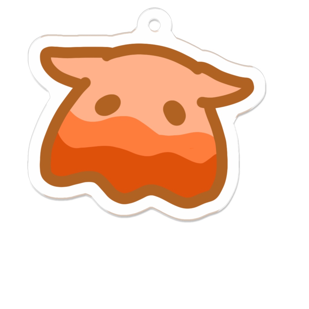 メンダコっぽいアクリルキーホルダー