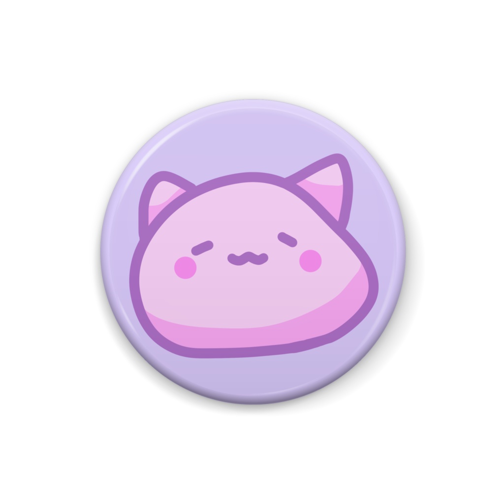 ねこっぽいの 缶バッジ