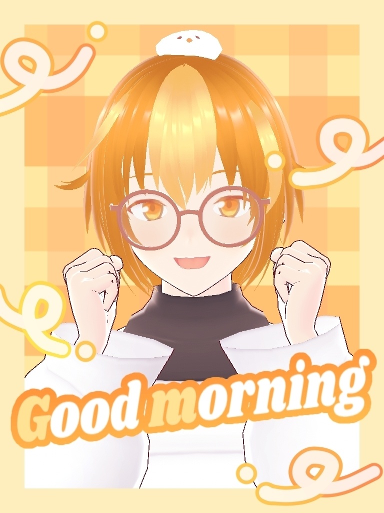 【無料】Good morning(おはようVtuber素材)【5種類・全30枚】
