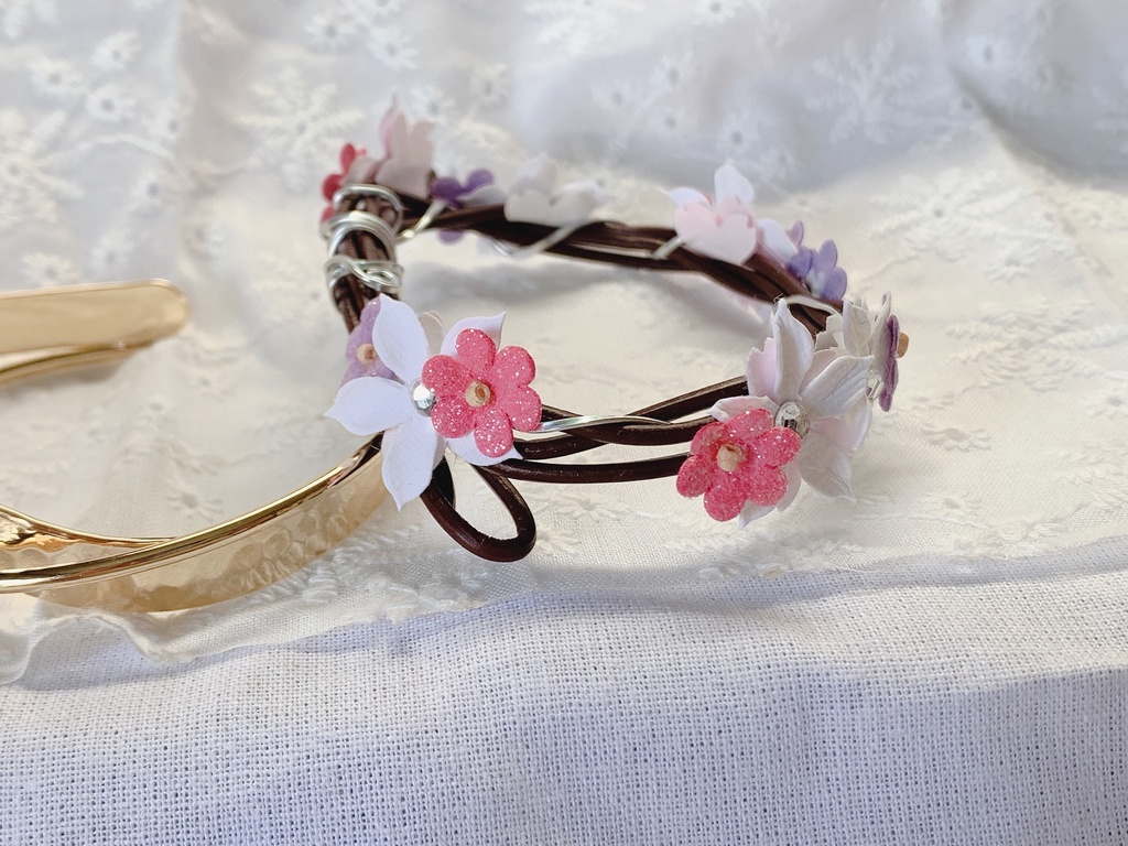 ぬい用 花かんむり はる丸工房 Booth