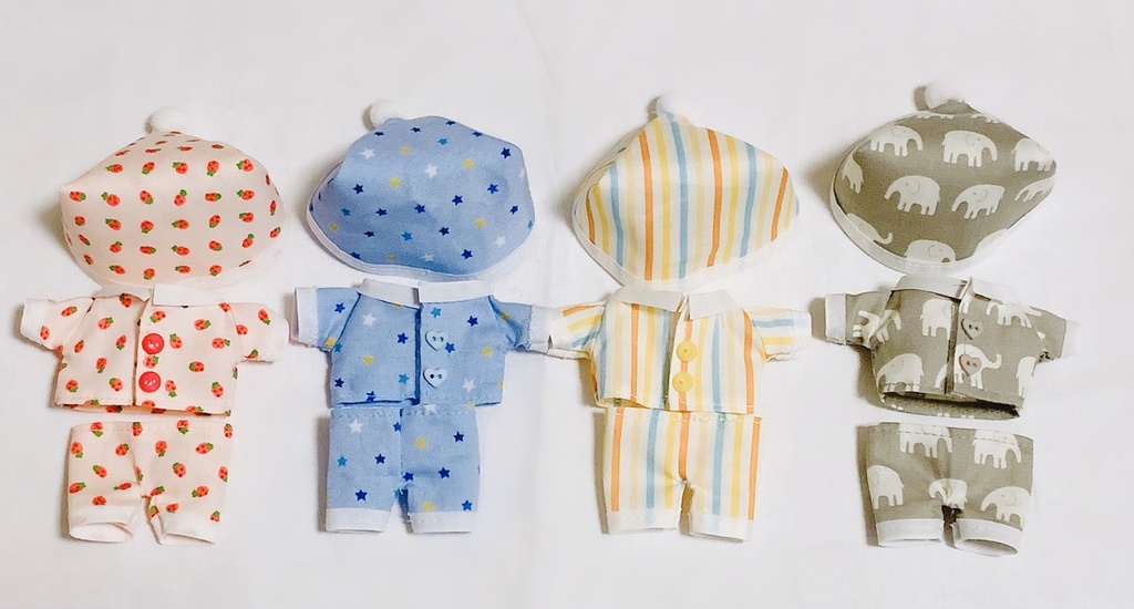 パジャマセット(4色)