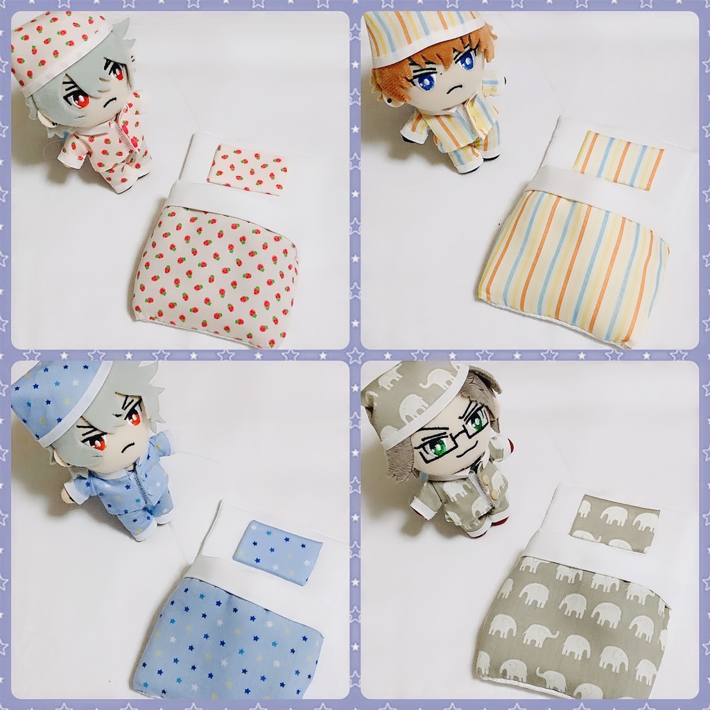 パジャマセット(4色)