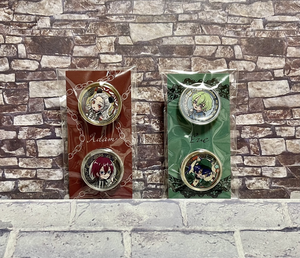 楽園ピンバッジ