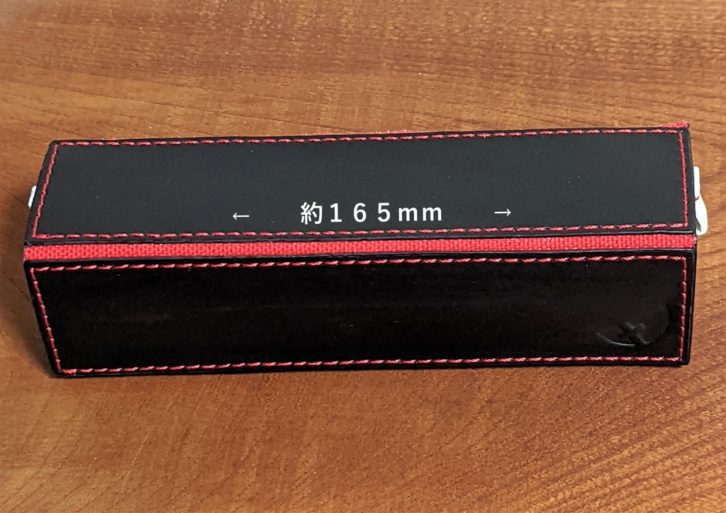 【非公式】推しの押し印入り本革メガネケース(大神ミオ)