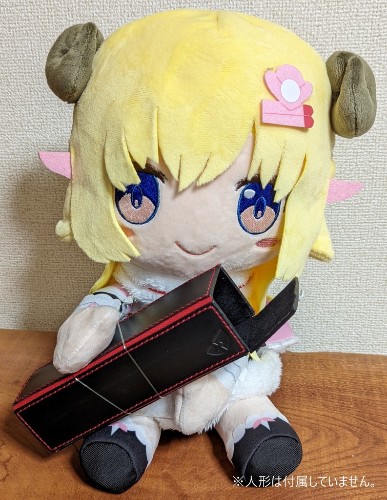 【非公式】推しの押し印入り本革メガネケース(大神ミオ)