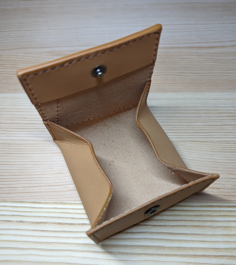 推し活本革コインケース