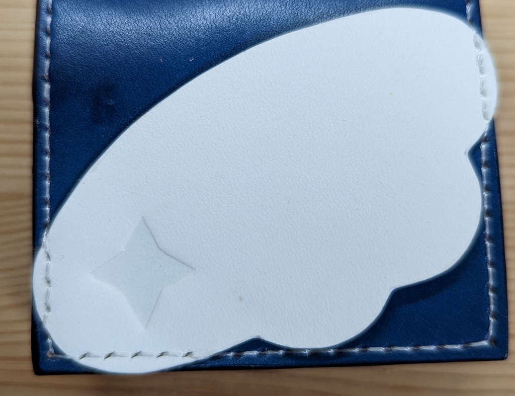 【非公式】推しの押し印入り本革コインケース(天音かなた)