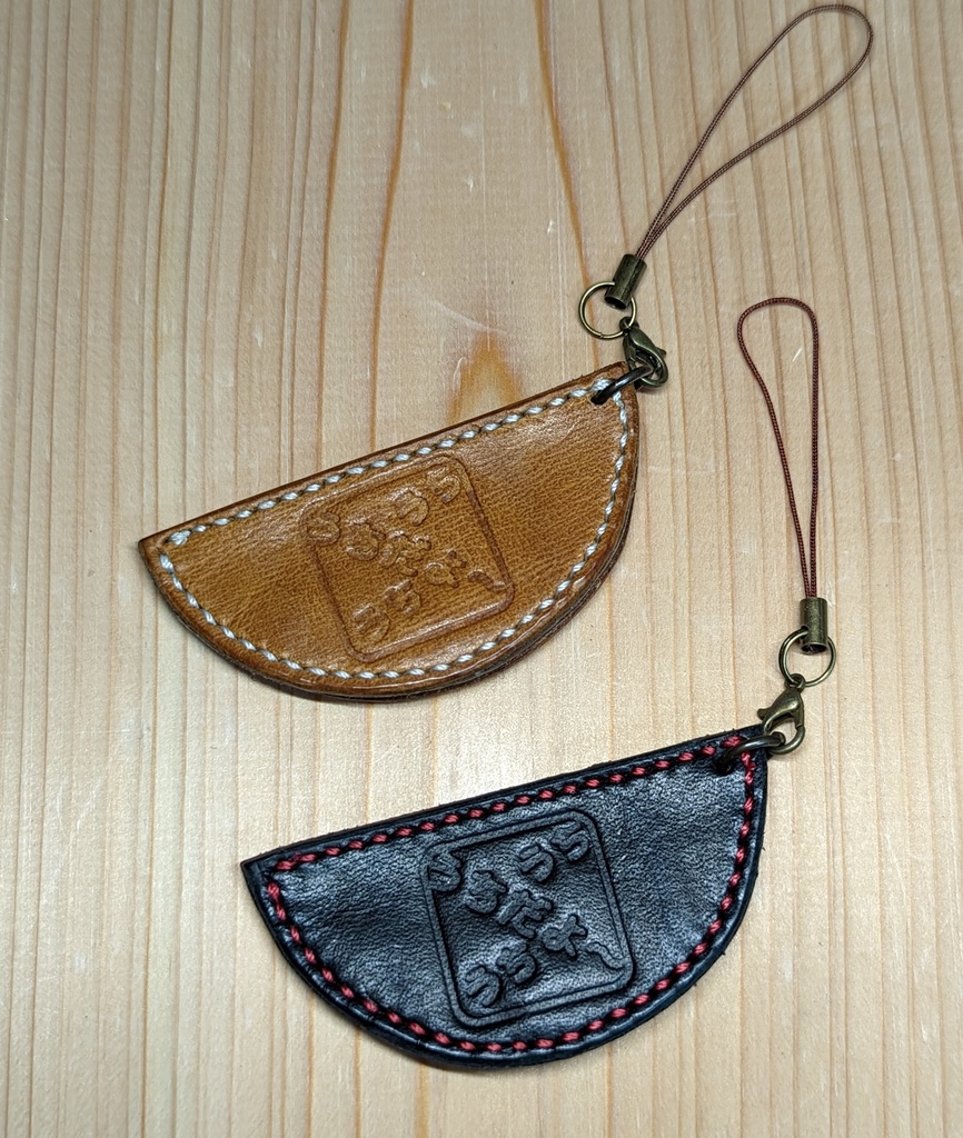 【非公式】推しの名セリフ押し印入りミニミニコインケース(大神ミオ)