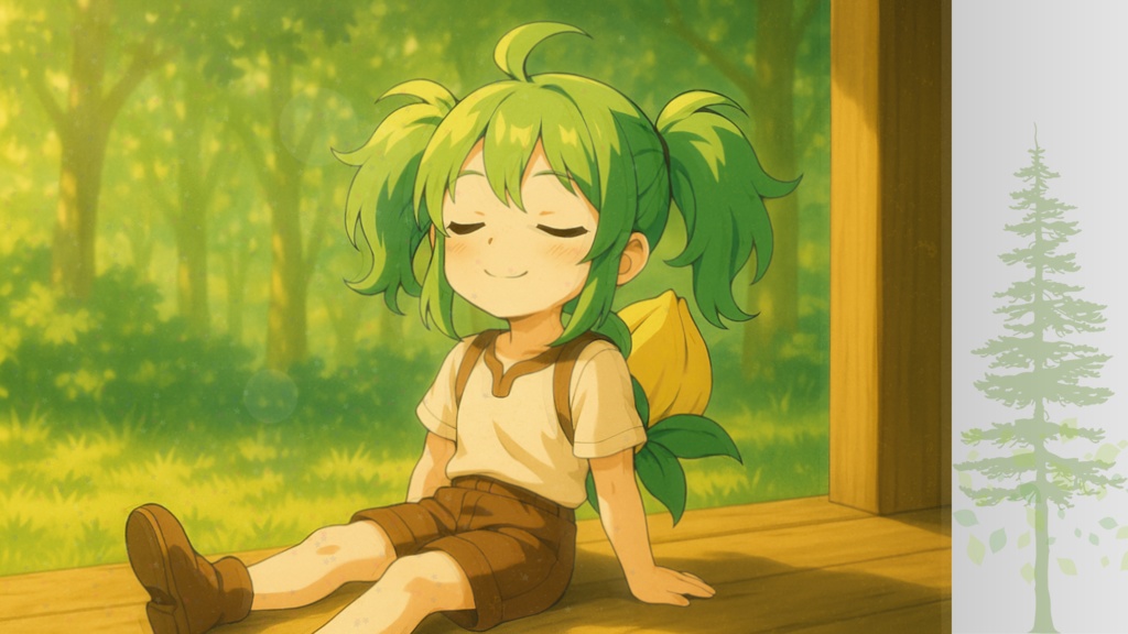 森の妖精 3点セット — Forest Sprite Bundle(アイコン/ヘッダー/背景)