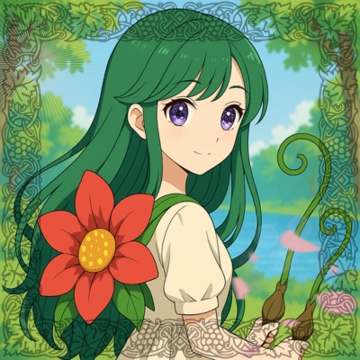 雨音の森 3点セット — Rainy Forest Trio（アイコン／ヘッダー／背景）