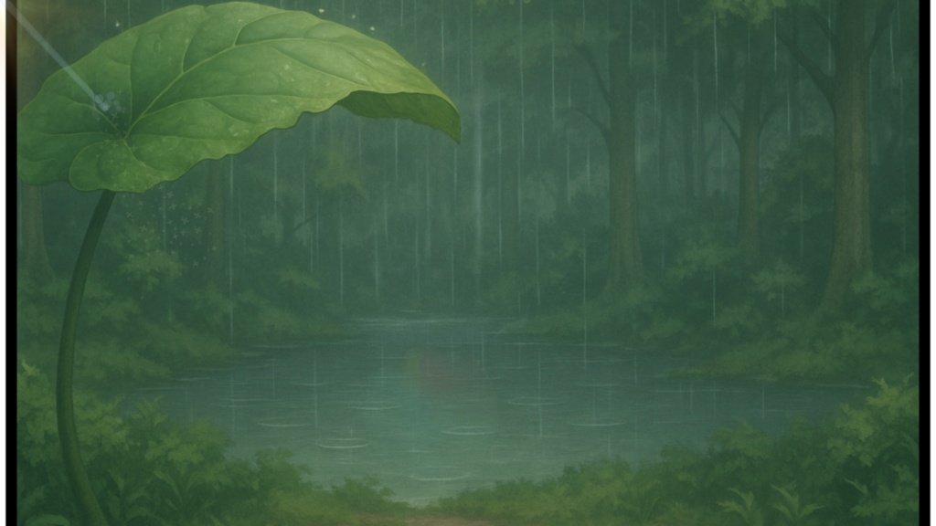 雨音の森 3点セット — Rainy Forest Trio(アイコン/ヘッダー/背景)