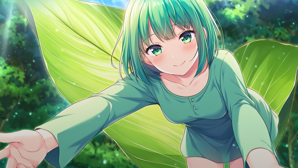 夏風のストーリー 3点セット — Pool・Petals・Leaf(16:9 壁紙)