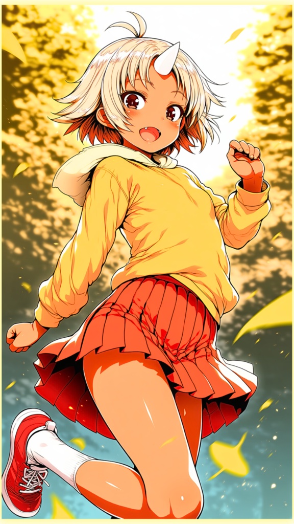 琥珀のシンフォニー 9:16壁紙3点セット — Forest・Leap・Blaze