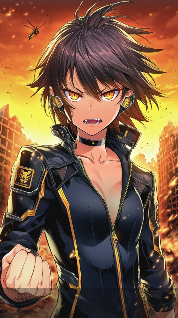 琥珀のシンフォニー 9:16壁紙3点セット — Forest・Leap・Blaze