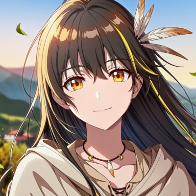 琥珀と朱のきらめき ― アイコン3点セット(羽根・砂空・放課後)