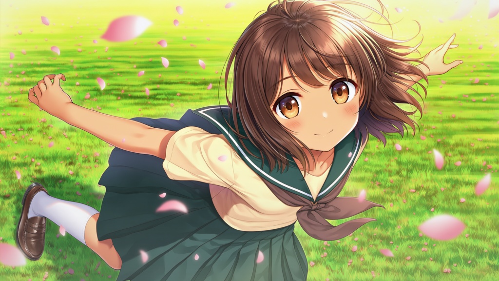 風と光の三重奏 ― 翼・桜・黄昏 / Trio of Wind & Light