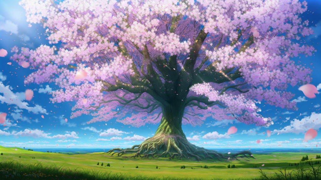 空に歌う光景〈巨桜・群翔・黄昏都市〉3枚セット