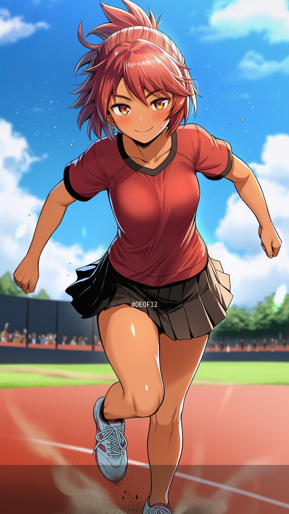 紅き風、走り出す ― Crimson Momentum(4枚セット)