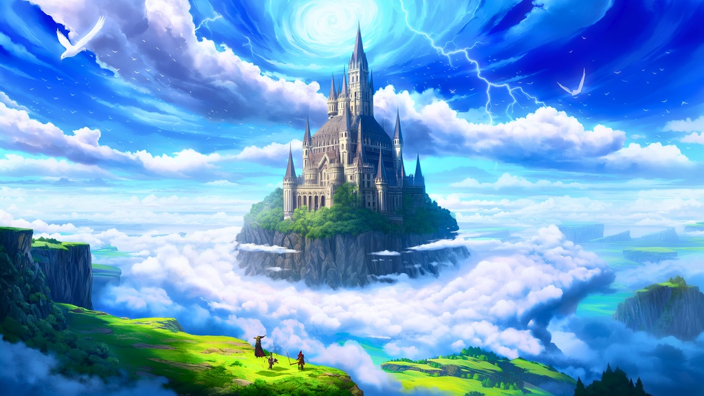 蒼穹と紅のレゾナンス(4枚セット) — Resonance of Sky & Crimson