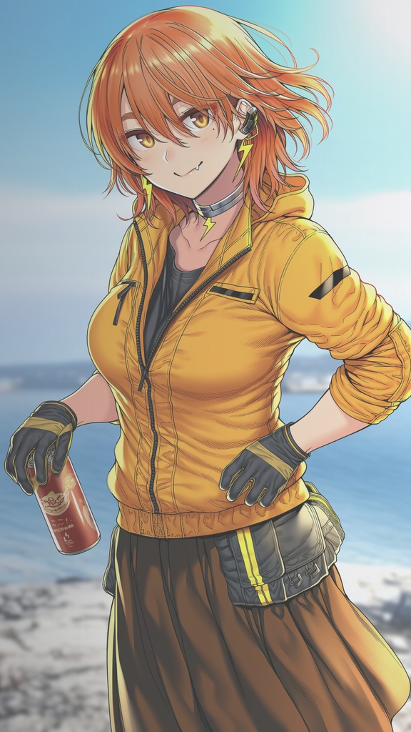 黄昏の整備士セット - メカニカルガール 3枚組