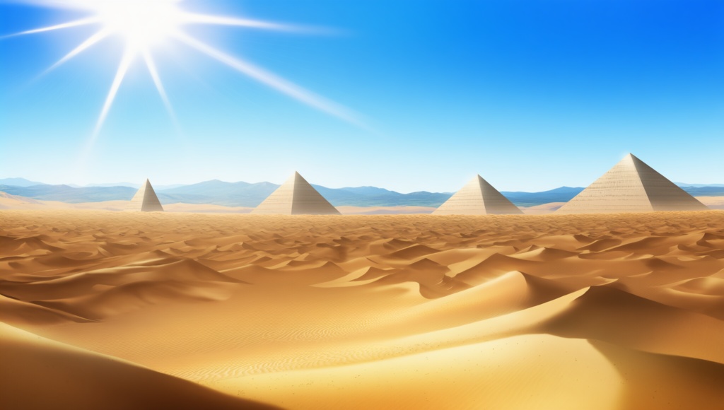 光の地形図 — 砂漠・海・都市の幻想風景10枚